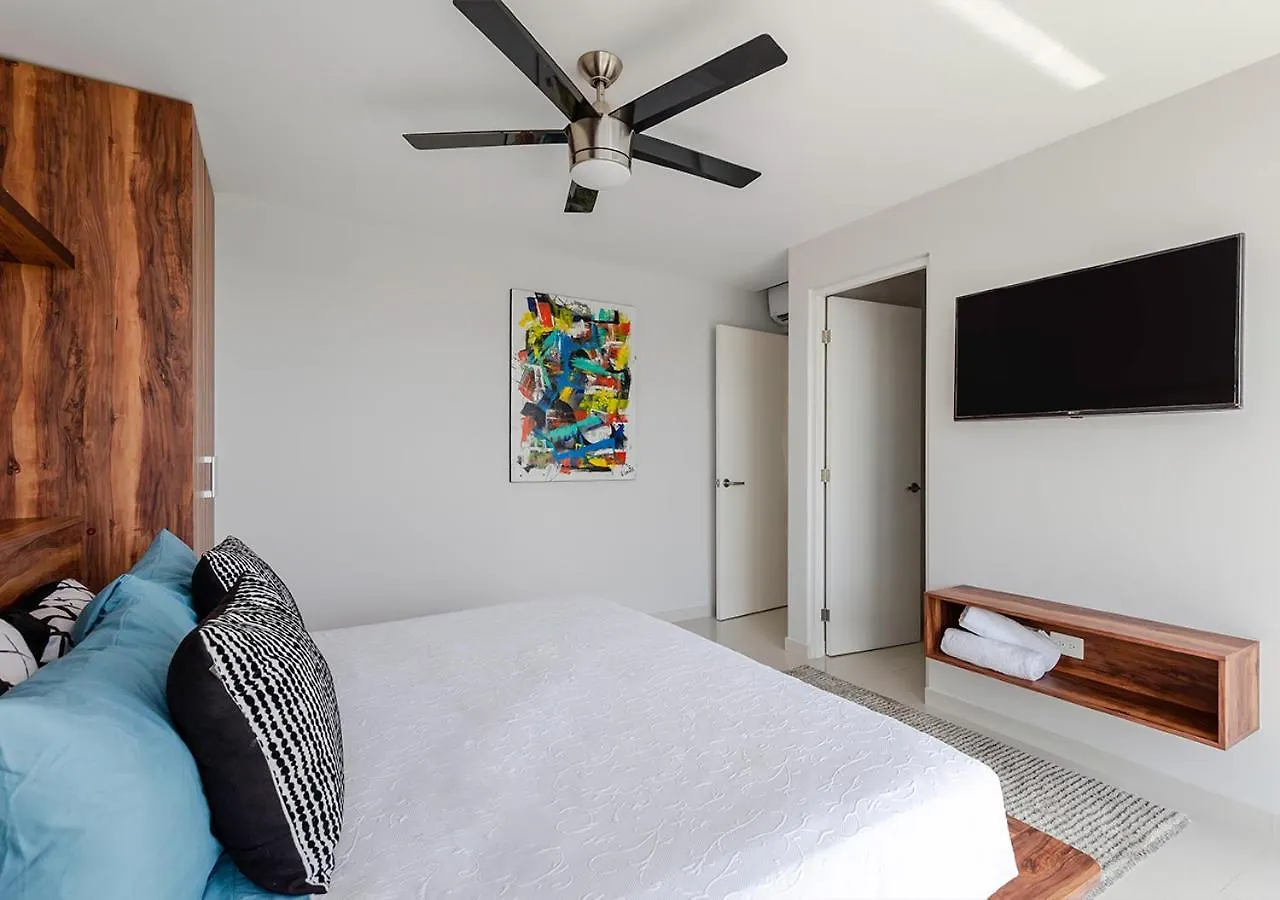 Apartment Excepcional 2Br Condo Rooftop Pool, Steps To 5Th Dk Playa del Carmen
