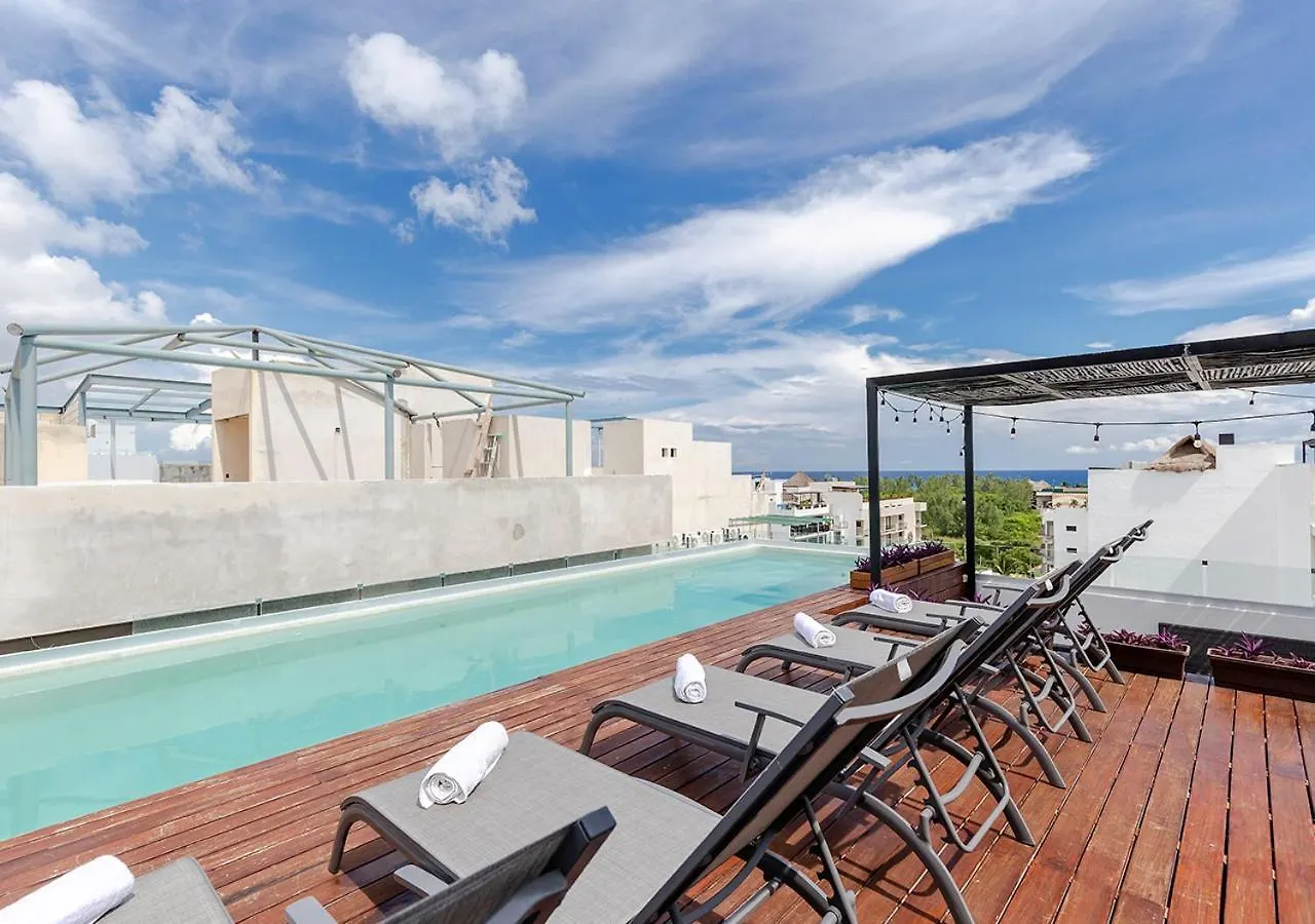 Excepcional 2Br Condo Rooftop Pool, Steps To 5Th Dk Playa del Carmen Apartment