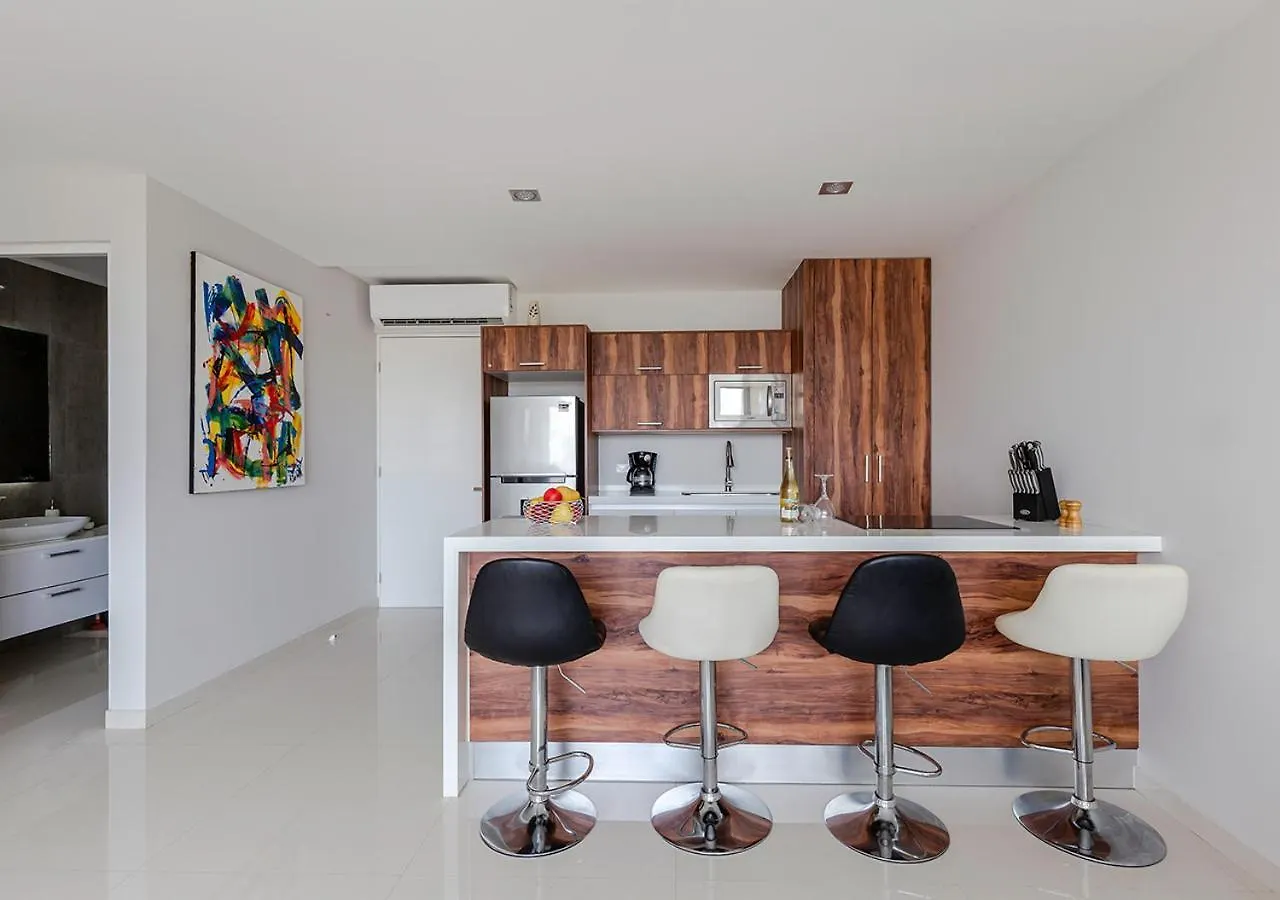Apartment Excepcional 2Br Condo Rooftop Pool, Steps To 5Th Dk Playa del Carmen