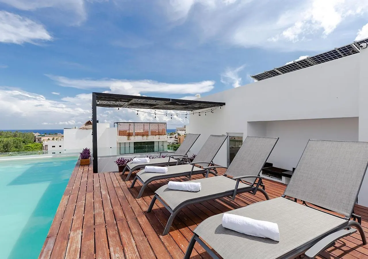 Apartment Excepcional 2Br Condo Rooftop Pool, Steps To 5Th Dk Playa del Carmen